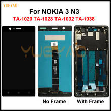 ЖК-дисплей для Nokia 3, дигитайзер сенсорного экрана для Nokia3 N3, ЖК-экран TA-1020 TA-1028 TA-1032 TA-1038, замена экрана 2024 - купить недорого