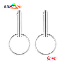 2PCS 6mm 316 Stainless Steel Quick Release Ball Pin for Boat Bimini Top Deck Hinge Marine hardware Boat Accessories 2024 - buy cheap