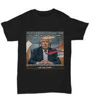 Engraçado donald trump eleição camiseta político t presente presidente eu sou a tempestade 2024 - compre barato