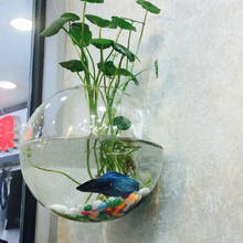 Eroupean стеклянная гидропонная настенная ваза для цветов зеленые растения домашнее настенное украшение для аквариума ремесла скандинавский цветочный горшок подарок 2024 - купить недорого