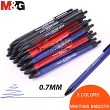 M & g canetas esferográficas de alta qualidade, canetas esferográficas de 0.7mm com escrita suave, canetas esferográficas para escritório ou escola, papelaria com 40 peças 2024 - compre barato