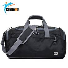 Outdoor Waterproof Large Capacity Sports Gym Bag Men Women Portable Fitness Training Bag Soft Foldable Shoulder Travel HandBag 2024 - buy cheap