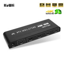 4K HD-MI Splitter Full HD 1080P Video HD-MI Switch Switcher 1 in 4 Out  Compatible with PS4 DLP Xbox DVD Player Blu-ray HDTV 2024 - buy cheap