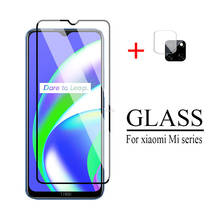 2 in 1 glass on realme c12 camera film + screen protector for oppo realmec12 c 12 realmi 12c 6.5inch full cover tempered glass 2024 - buy cheap