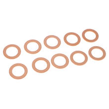 10 Pcs M14 Car Oil Drain Plug Gaskets Auto Oil Crush Washers/Drain Plug Gaskets For Ford ID/14mm OD/22mm Car Accessories 2024 - buy cheap