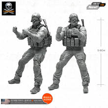 1/35 Resin Figure Soldier Model Of Hummer For Modern Us Special Forces  AH-14 2024 - buy cheap