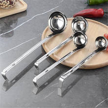 Mini cuchara medidora de acero inoxidable para salsa de enlatado, cuchara medidora para el hogar, herramientas de cocina para sopa de mermelada 2024 - compra barato