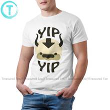 Bison t camisa yip yip appa diversão manga curta camiseta dos homens algodão moda 4xl gráfico tshirt 2024 - compre barato