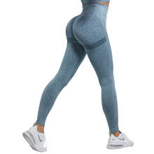 Normov-leggins femininas sem costura, esportiva feminina, alta elasticidade, 9 cores 2024 - compre barato