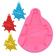 DIY Ocean Theme Whale Keychain Epoxy Resin Mold Necklace Pendant Silicone Mould Handmade Crafts Jewelry Decor Casting Tools 2024 - buy cheap