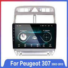 Radio con GPS para coche, reproductor Multimedia con Android 10,1, 2Din, sin DVD, WiFi, Bluetooth, para Peugeot 307, 307CC, 307SW, 04-13 2024 - compra barato