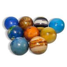 6.3cm Eight Planets Moon Star Earth Globe Balls Ball Party Children Toy Loot Bags Fillers Kids Gift Birthday 2024 - buy cheap