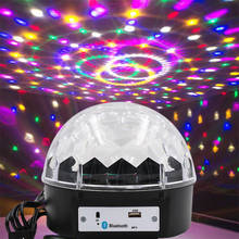 LED Stage Light Crystal Magic Ball Light LED Music Light Colorful Portable Smart MP3 Bluetooth 4.0 Loudspeaker Dj Equipment 2024 - buy cheap