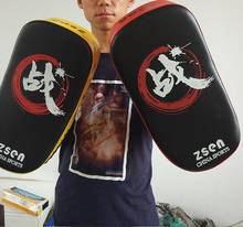 Saco de boxeo, almohadilla de arena para Fitness, Taekwondo, almohadilla para patadas a mano, equipo de entrenamiento de cuero PU, piezas de Fitness para objetivo de pie Muay Thai 2024 - compra barato