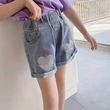 Girls Denim Shorts Teenager Summer Short Pants Kids Beach Clothes Children's Shorts For Teenage Girl 4 6 8 10 12 14 Years 2024 - buy cheap