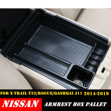 Para nissan qashqai j11 x-trail t32 rogue 2014-2019 caixa de armazenamento secundário bandeja de paletes de plástico caixa de recipiente 3 peças 2024 - compre barato