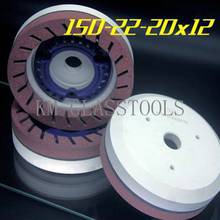 Полимерное колесо 150x22-20x12, #3 #4 #5 #6 #7, используется для китайской или итальянской машины для снятия фаски, колесо из полимера 1 шт. 2024 - купить недорого