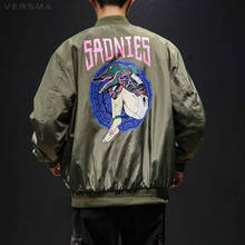 VERSMA Korean Vintage Graffiti Motorcycle Jacket Waterproof Windbreaker Men Hip Hop Streetwear Bomber Jacket Women Youth Clothes 2024 - buy cheap