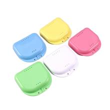 Retainer Case 5Pcs Mouth Guard Case Orthodontic  Retainer Box Denture Storage Container Promotion 2024 - buy cheap