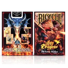 Bicycle Age Of Dragons Playing Cards Magic Cards anne stoke Deck Poker Size Limited Edition Deck Magic Tricks Magia Props 2024 - buy cheap