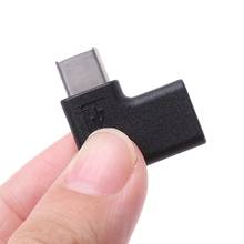 90 градусов прямоугольный USB 3.1 Тип C папа-мама USB-C адаптер 2024 - купить недорого