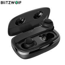 BlitzWolf BW-FYE3 Pro TWS bluetooth V5.0 наушники HiFi стерео HD вызов сенсорное управление 2000 мАч Внешний аккумулятор Спортивные Беспроводные наушники 2024 - купить недорого