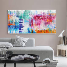 Colorful Poster Print Abstract Art Big Size Canvas Painting for Living Room Home Decor Modern Decoration Art Drop shipping 2024 - buy cheap