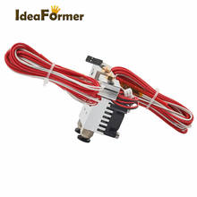 Chimera V6 Extruder Dual Head Remote Bowden Hot End 2 In 2 Out Multi-extrusion With fan for 3D Printer Parts 1.75/3.0mm filament 2024 - buy cheap