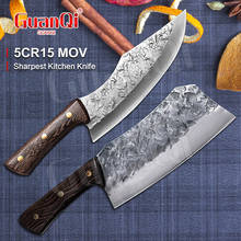 High Carbon Steel Kitchen Chef Knife Traditional Hammer Stainless Steel Sharp Blade Cleaver Filleting Slicing Butcher knifes 2024 - buy cheap