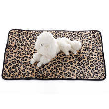Pet Soft Thin Blanket Dot Stripe Leopard Print Dog Cat Puppy Kitten Sleeping Bed Cover Mat 2024 - buy cheap