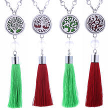 Car air freshener aromatherapy Diffuser pendant Tree Of Life Tassel Perfume diffuser Decorative Hanging Ornaments (Pad) 2024 - buy cheap