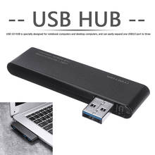 POHIKS-Divisor de Hub USB 3,0 de alta velocidad, convertidor portátil 5 en 1 de 5Gbps, SD/lector de tarjetas TF para ordenador portátil y PC 2024 - compra barato