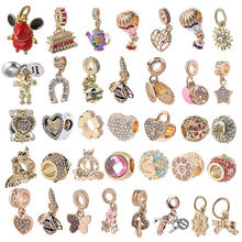 Pingente para pulseiras feminino, pingente original para pulseiras, fabricação de joias 2024 - compre barato