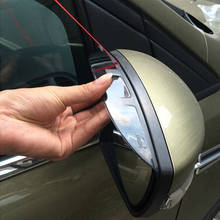 Deflector de protección contra la lluvia para espejo retrovisor de coche, accesorio para Skoda YETI ,ABS cromado, 2 unids/lote 2024 - compra barato