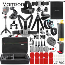 Vamson for Gopro 10 9 8 7 6 5 4 Advanced Buoyancy Bar Selfie Stick Tripod Large Accessory Package Set for DJI OSMO Yi 4k VS170 2024 - buy cheap