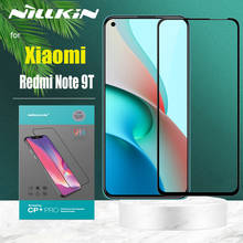 Nillkin-película de vidro temperado para celular xiaomi redmi note 9t/5g, cobertura completa, proteção, segurança, protetor 2024 - compre barato