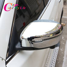 Color My Life ABS Chrome Car Rearview Mirror Cover Rear View Mirror Strips for Nissan Xtrail X-Trail T32 2014 - 2020 Accessories 2024 - buy cheap