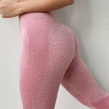 SALSPOR Women High Waist Seamless Yoga Pants Push Up Workout Stretch Tight Gym Leggings Running Fitness Women Sport Leggings 2024 - buy cheap