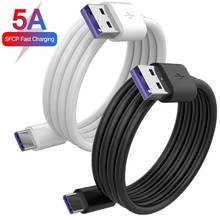 Cable de carga rápida USB tipo C para móvil, Cable de carga Original Max 5.4A 5A, para Samsung Galaxy A51, A50, S20, A41, A8, A30s, A70, 1M, 1,5 M, 2M, USB-C 2024 - compra barato