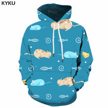 3d hoodies animal hoodie homem engraçado com capuz anime gato 3d impresso peixe moletom impresso rato com capuz casual roupas dos homens engraçado 2024 - compre barato