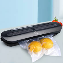 White Dolphin Kitchen Storage Food Vacuum Sealer Packaging Machine With 10pcs Vacuum Bags Free 220V 110V Best Vacuum Food Sealer 2024 - купить недорого