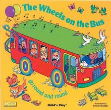 As rodas sobre o ônibus inglês livro de imagens crianças brincar educação precoce escola primária iluminação leitura para dormir 2024 - compre barato