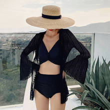 Bañador Tankini para mujer, traje de baño femenino de tres piezas, ropa de baño de talla grande, Bikini Vogue para surfear 2021 2024 - compra barato