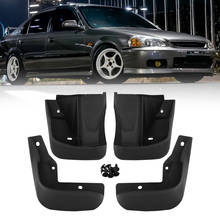 Small Front + Rear Splash Guards Mud Flaps Mudguard Outdoor Personal Car Parts Decoration for Honda Civic 1996-2000 2024 - buy cheap