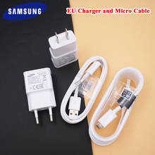 Original Samsung 10W Charger EU US Plug Wall Power Adapter 100/150CM Micro Cable For Galaxy S7 S6 Edge S4 Note 5 4 C9 C7 C5 A6+ 2024 - buy cheap