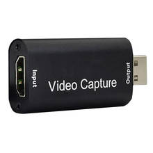 Mini 4K 1080P HDMI-compatible con USB 2,0, tarjeta de captura de vídeo, caja de grabación de juegos para PC, Youtube, OBS, DVD, transmisión en vivo 2024 - compra barato