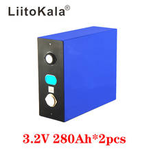 2PCS LiitoKala 3.2V 280Ah lifepo4 battery DIY 12V 280AH rechargeable battery pack for E-scooter RV Solar Energy storage system 2024 - buy cheap
