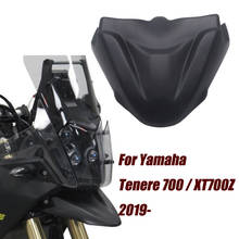 Para yamaha tenere 700 tenere700 xt700z xtz 700 t7 t700 2019-peças da motocicleta frente fender bico extensão da roda capa cowl preto 2024 - compre barato