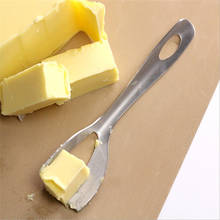 Rebanador de queso ecológico, cuchillos de acero inoxidable, cortador de mantequilla, herramientas para masa de queso, utensilios de cocina 2024 - compra barato