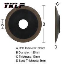 5" 125mm Diamond Grinding Wheel Sharpener Grinder Disc for Carbide Metal Cutter 2024 - buy cheap